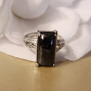 NWT Karis Matrix Silver Shungite Platinum Plated